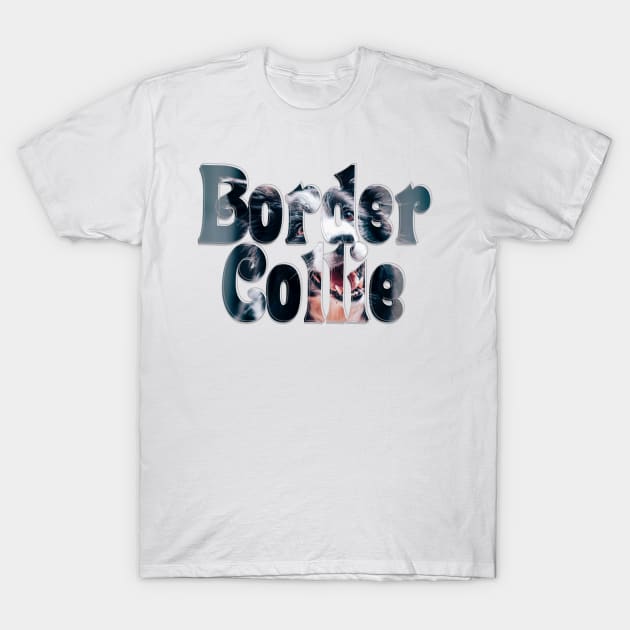 Border Collie T-Shirt by afternoontees